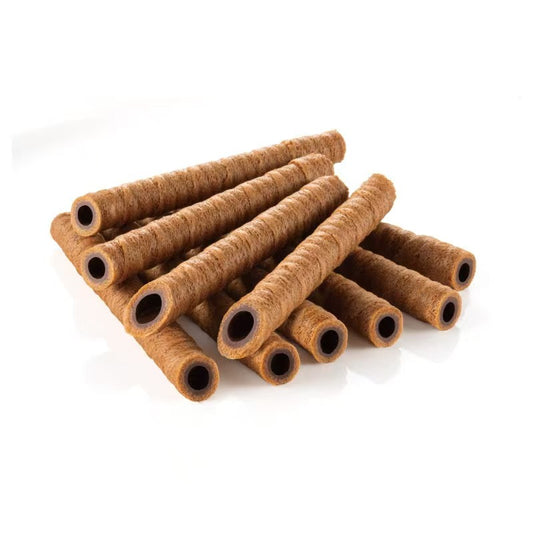 Want-Want Crepe No Mori Chocolate Flavor Crispy Crepe Rolls 10 Pcs