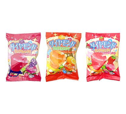 Yaokin Diamond Ring Candy Mixed Fruit Flavors 10g*24