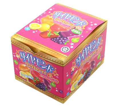 Yaokin Diamond Ring Candy Mixed Fruit Flavors 10g*24