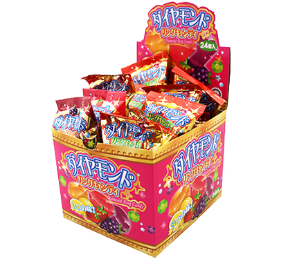 Yaokin Diamond Ring Candy Mixed Fruit Flavors 10g*24