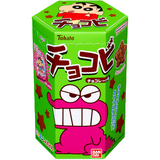 Tohato Crayon Shin-chan Chocobi Chocolate Corn Snack With Sticker 25g