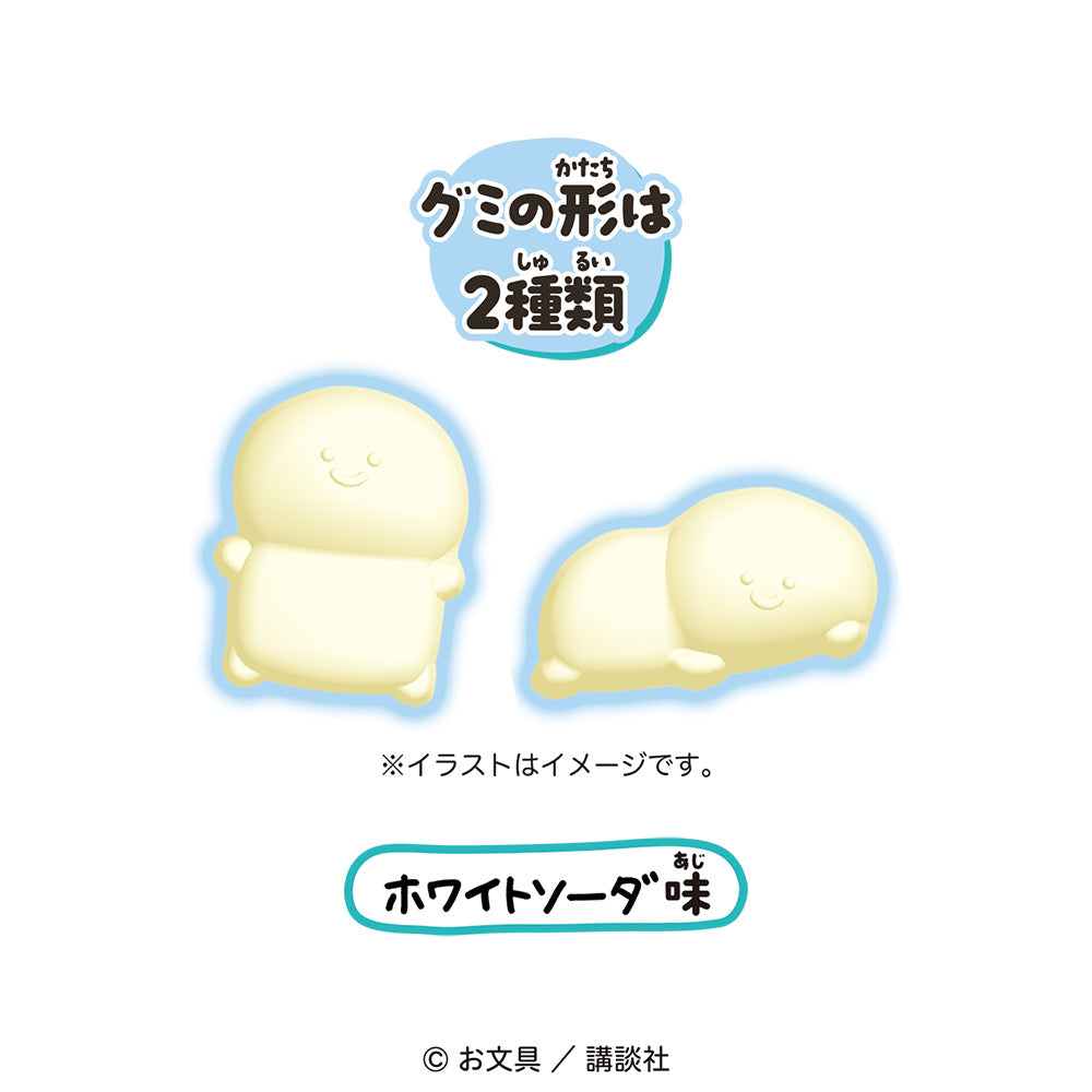 Bandai Heart Obungu-san Gummy White Soda Flavor 30g