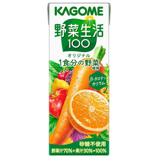 Kagome Vegetable Life 100 Original Salad Juicy 200ml