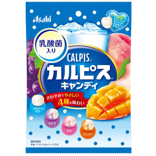 Asahi Calpis Assorted Fruit Yogurt Flavored Candy 100g