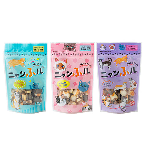 Hitachiya Nyan Fu Ru Cat-Shaped Topping 15g