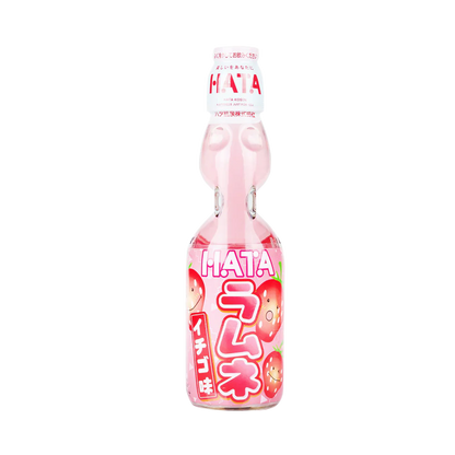 Hata Ramune Drink Strawberry 200ml