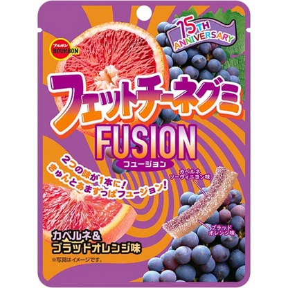 Fettuccine Gummy - Fusion Blood Orange & Grape Flavor 50g