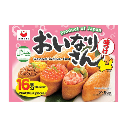 Misuzu Inari Series Seasoned Fried Bean Curd 16 Pieces