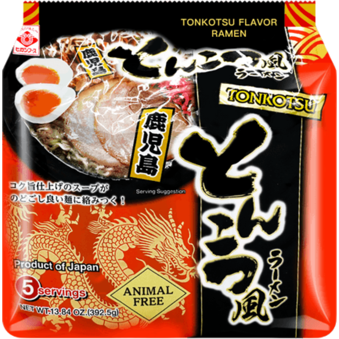 Higashimaru Tonkotsu Style Kagoshima Ramen 5 Servings 393g