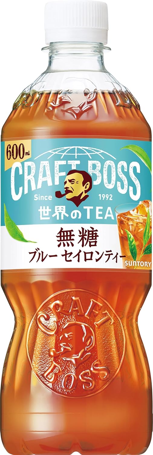Suntory Craft Boss Blue Ceylon Tea 600ml