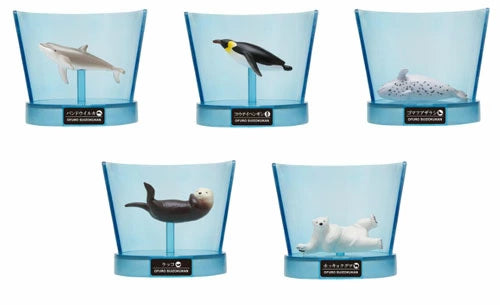 Bandai Bikkura Tamago DX Aquarium Series Ocean Animal Bath Ball With Surprise Toy 215g