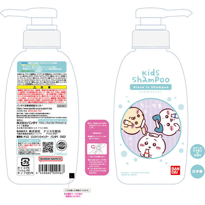 BANDAI Chiikawa Kids Rinse in Shampoo Sweet Soap Scent 300ml