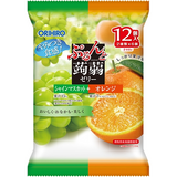 Orihiro Purunto Konjac Jelly Muscat And Orange 12pcs