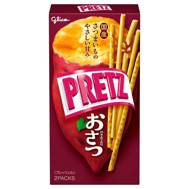 Pretz Biscuit Sticks – Sweet Potato Flavour | Glico Japan 62g | Seasonal Limited