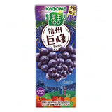 Kagome Vegetable Life 100 Shinshu Kyoho Grape Mixed Vegetable & Fruit Juice 195ml