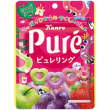 Kanro Pure Ring Assorted Fruit Gummy Candy 63g