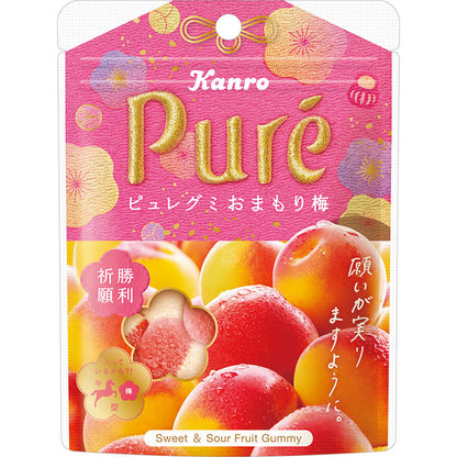 Kanro Pure Umemori Plum Gummy Candy 52g