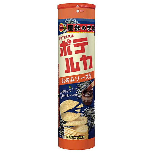 Bourbon Potelka Okonomiyaki Sauce Potato Chips 90g