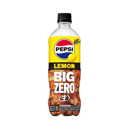 Pepsi Japan Nama Cola Big Zero Lemon 600ml