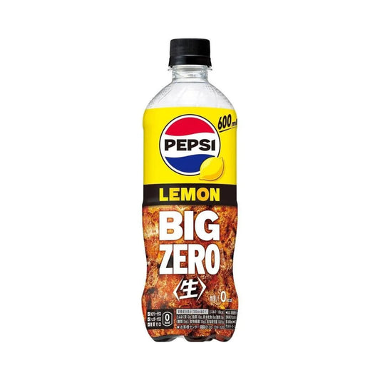 Pepsi Japan Nama Cola Big Zero Lemon 600ml