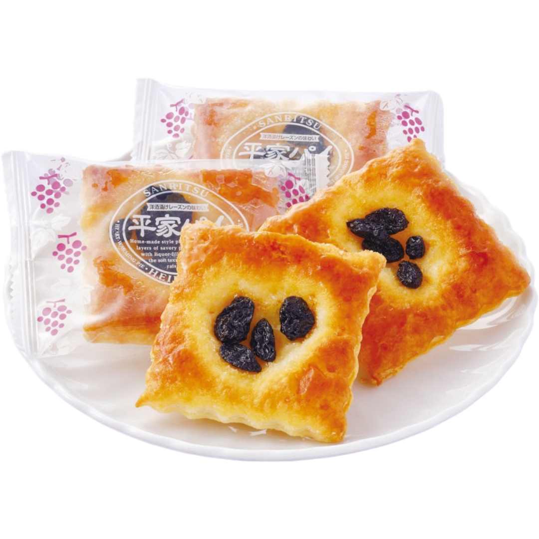 Sanritsu Heike Pie Raisin Pastry 11pcs