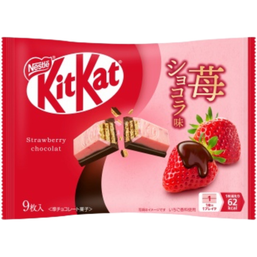 Nestlé KitKat Chocolate Strawberry 9 Pack 101.7g (Japanese Edition)