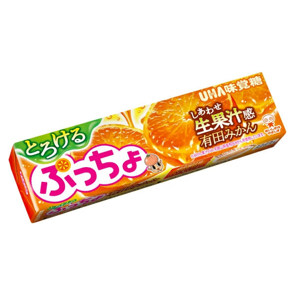 UHA Puccho Soft Candy Arida Mikan Orange Flavor 50g