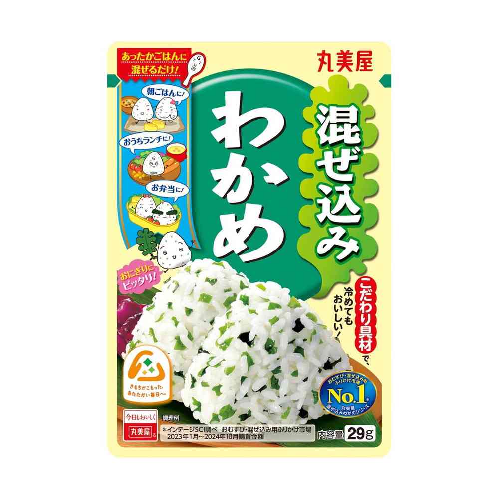 Marumiya Mazekomi Wakame Original Rice Seasoning 29g