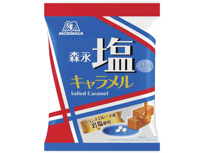 Morinaga Salted Caramel Candy With Lorraine Rock Salt 83g