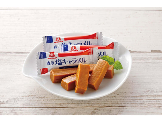 Morinaga Salted Caramel Candy With Lorraine Rock Salt 83g