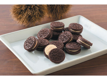 YBC Noir Chestnut Flavor Cocoa Mini Sandwich Biscuits 42g