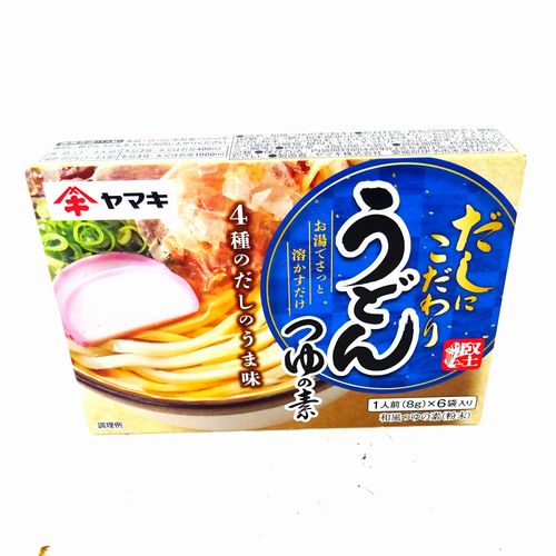 Yamaki Udon Tsuyu Soup Base Powder 6 Sachets – Japanese Dashi Udon Soup