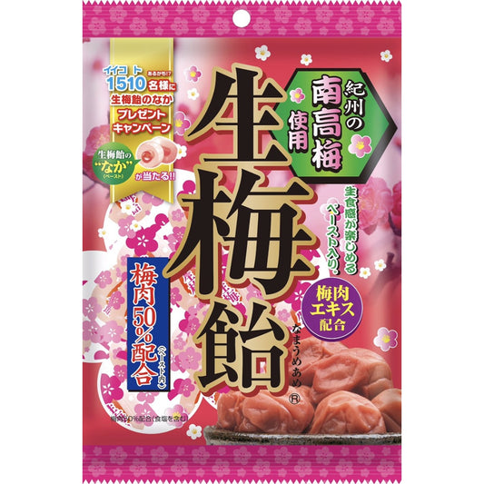Ribon Kishu Nanko Ume Nama Ume Candy 54g