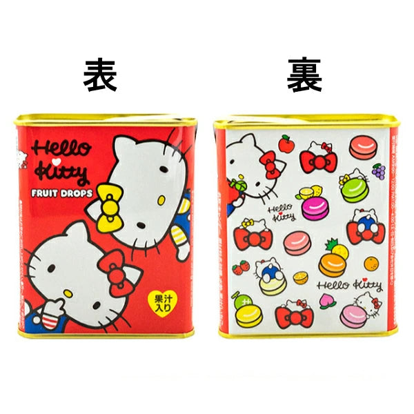 Sakuma Hello Kitty Fruit Drops Assorted Candy Tin 75g