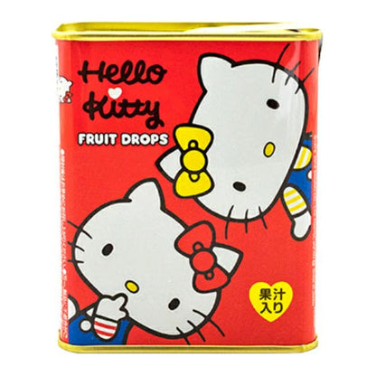 Sakuma Hello Kitty Fruit Drops Assorted Candy Tin 75g
