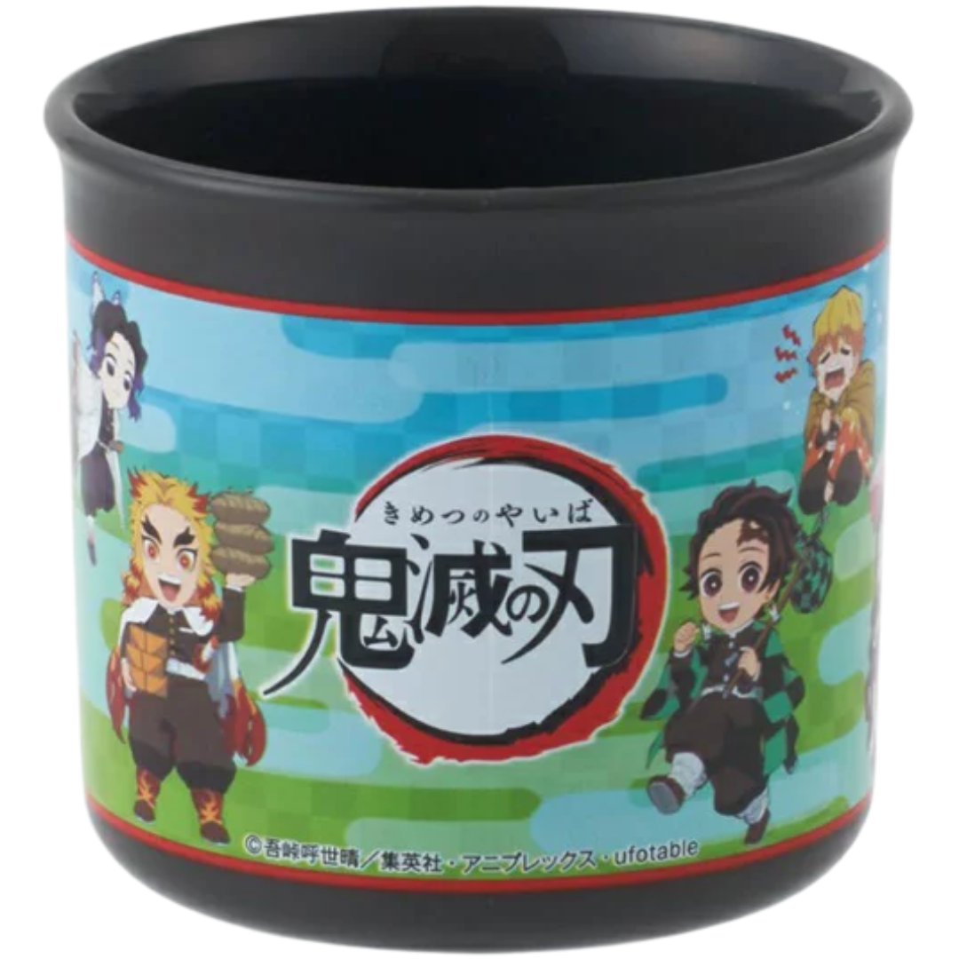 Skater Demon Slayer Characters Group Antibacterial Plastic Cup 200ml