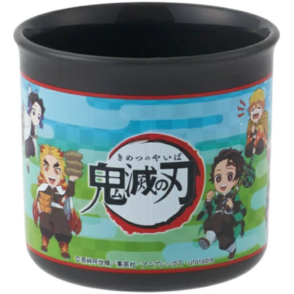 Skater Demon Slayer Characters Group Antibacterial Plastic Cup 200ml