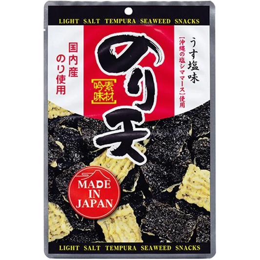 Daiko Japanese Seaweed Light Salt Tempura Seaweed Snacks 40g