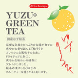 Tea Boutique Japanese Green Tea with Yuzu Citron 8 Tea Bags