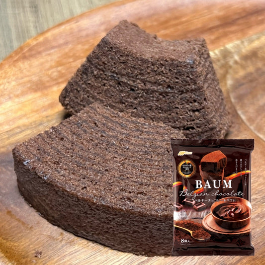 Marukin Belgian Chocolate Baumkuchen Cake 8 Pcs