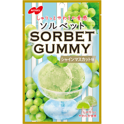 Nobel Sorbet Gummy Shine Muscat Grape 50g