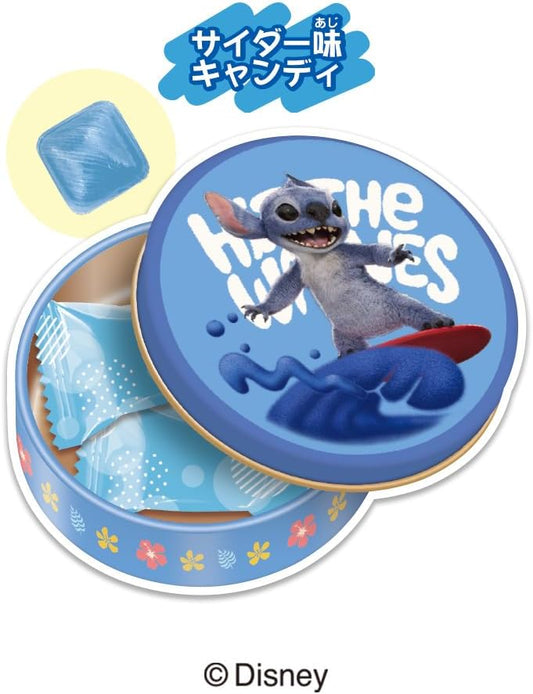 Heart Disney Stitch Petit Can Soda Candy 6.6g