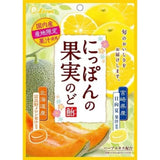 Lion Nippon No Kajitsu Hokkaido Melon And Miyazaki Hyuganatsu Candy 71g