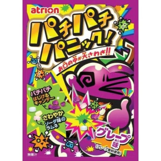 Atrion Pachi Pachi Panic Popping Candy Grape Flavor 5g*24