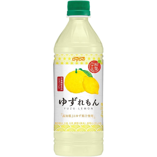 DyDo Japanese Fruit Selection Yuzu Lemon Juice Drink 500ml