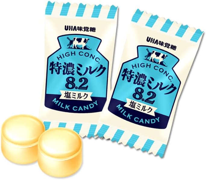 UHA Tokuno Milk 8.2 Salt Milk Candy 75g