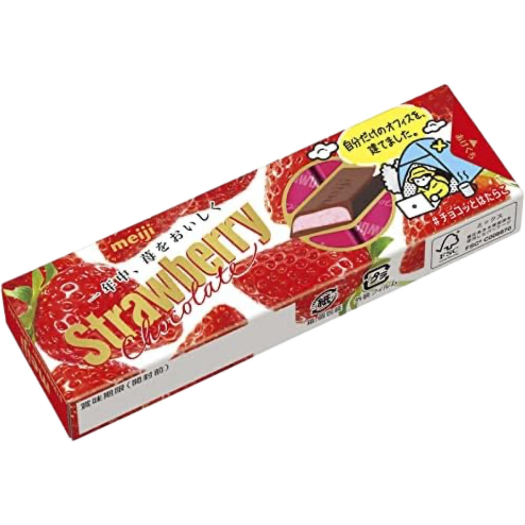 Meiji Strawberry Chocolate Stick 42g