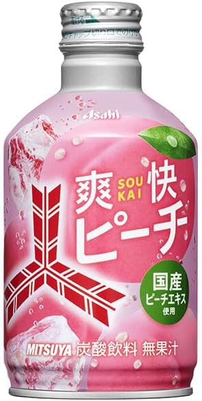 Asahi Mitsuya Cider Peach 300ml