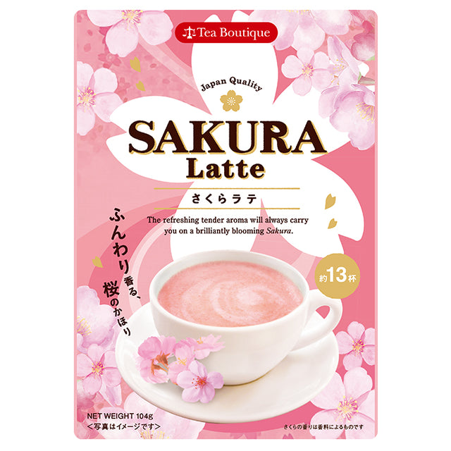 Tea Boutique Sakura Latte Instant Drink Powder 104g