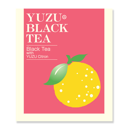 Tea Boutique Japanese Black Tea with Yuzu Citron 8 Tea Bags